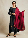 Customized Long Slitted Salwar Top &amp; Pant Set